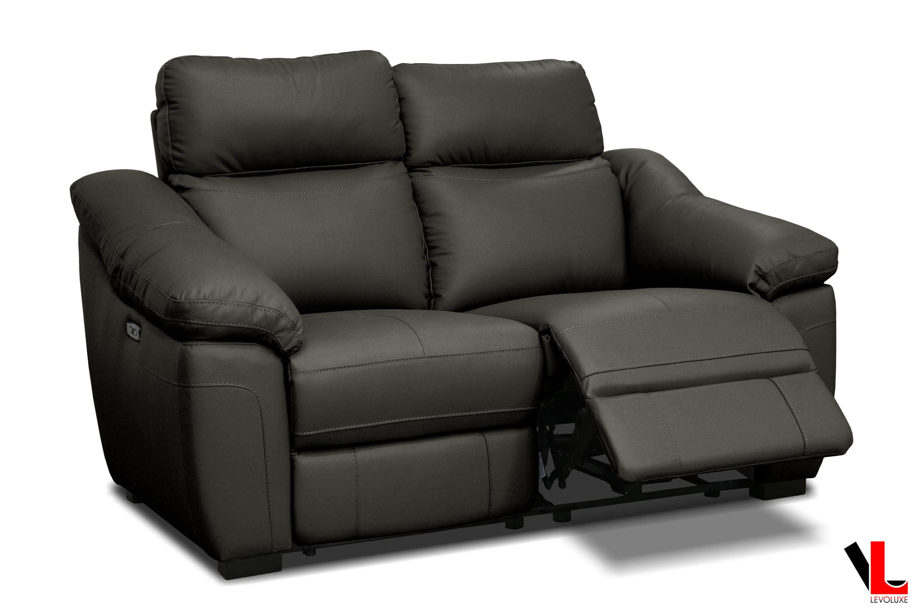 Power reclining loveseat on sale with power headrest